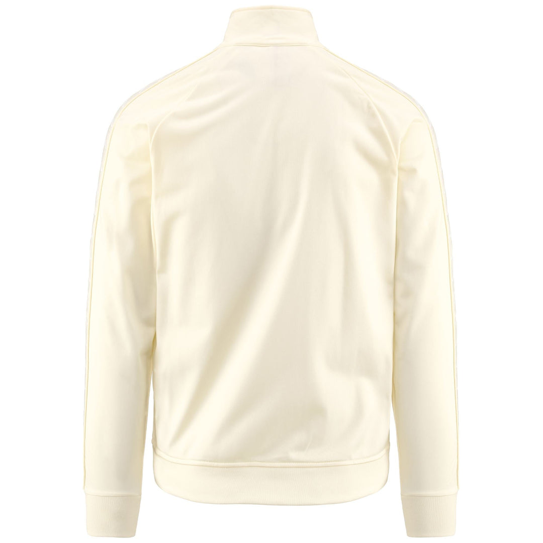 222 BANDA   ANNISTON SLIM - Fleece - Jacket - Man - WHITE CREAM-WHITE