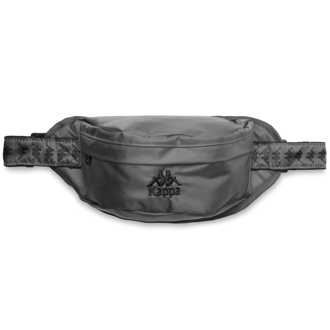 Bags Unisex 222 BANDA   ANAIS Waist  Bag GREY COAL-BLACK Photo (jpg Rgb)			