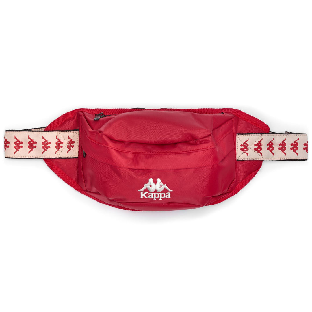 Bags Unisex 222 BANDA   ANAIS Waist  Bag RED-WHITE ANTIQUE Photo (jpg Rgb)			