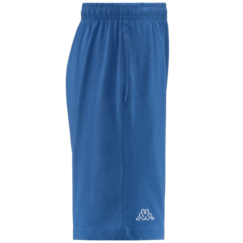 Shorts Man LOGO CABOG Sport  Shorts BLUE SAPPHIRE Dressed Front (jpg Rgb)	