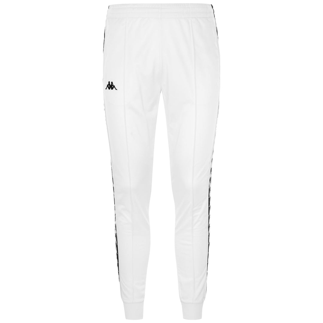 Pants Man 222 BANDA   RASTORIA SLIM Sport Trousers WHITE-BLACK Photo (jpg Rgb)			