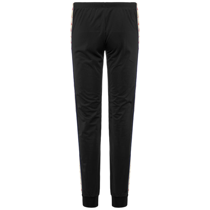 Pants Woman 222 BANDA   WRASTORIA SLIM Sport Trousers BLACK-WHITE ANTIQUE-BLUE ROYAL Dressed Side (jpg Rgb)		