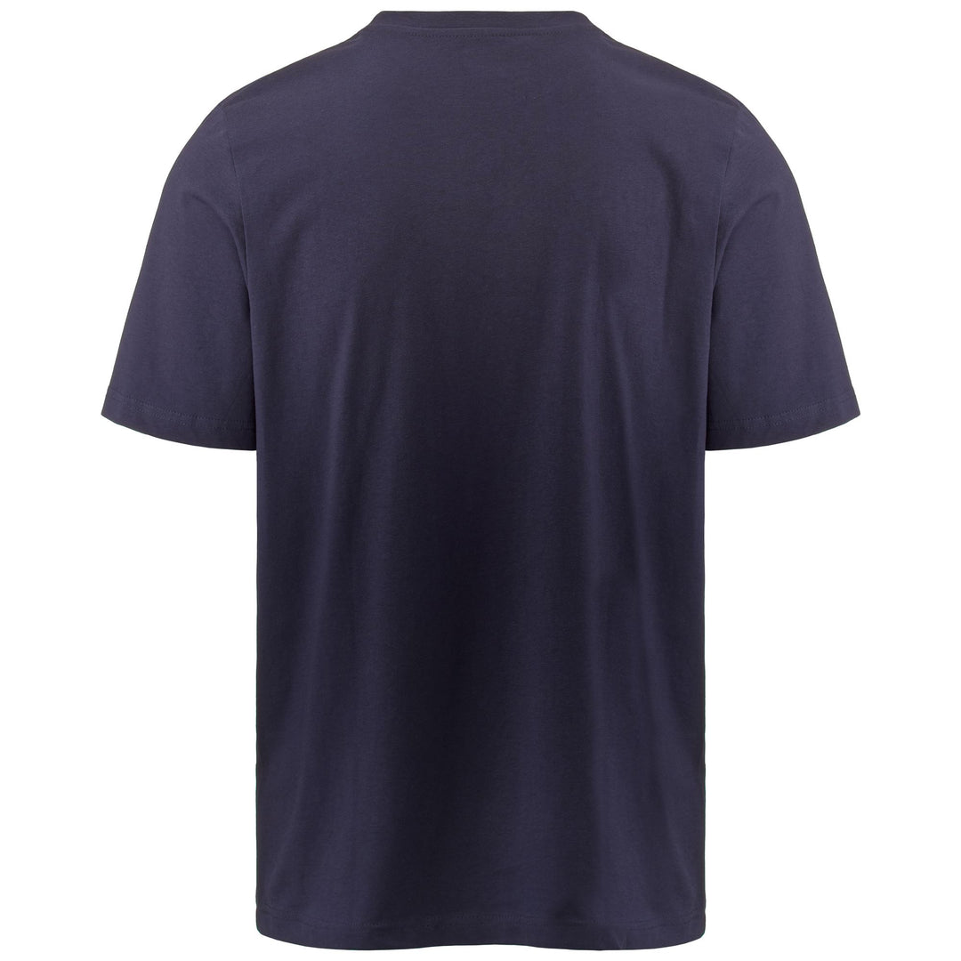 T-ShirtsTop Man LOGO ZOBI T-Shirt BLUE MARITIME - BLUE DUSK - WHITE Dressed Side (jpg Rgb)		
