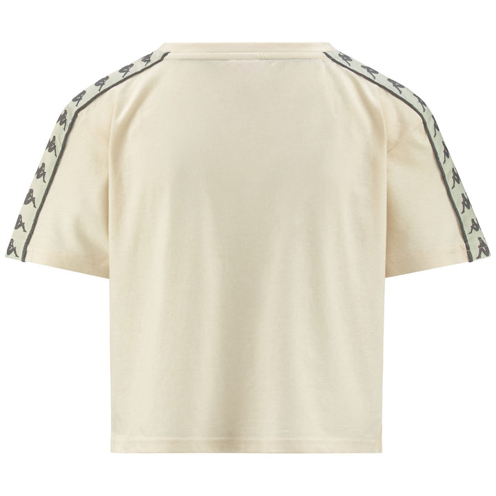 T-ShirtsTop Woman 222 BANDA  APUA T-Shirt BEIGE-GREY Dressed Side (jpg Rgb)		