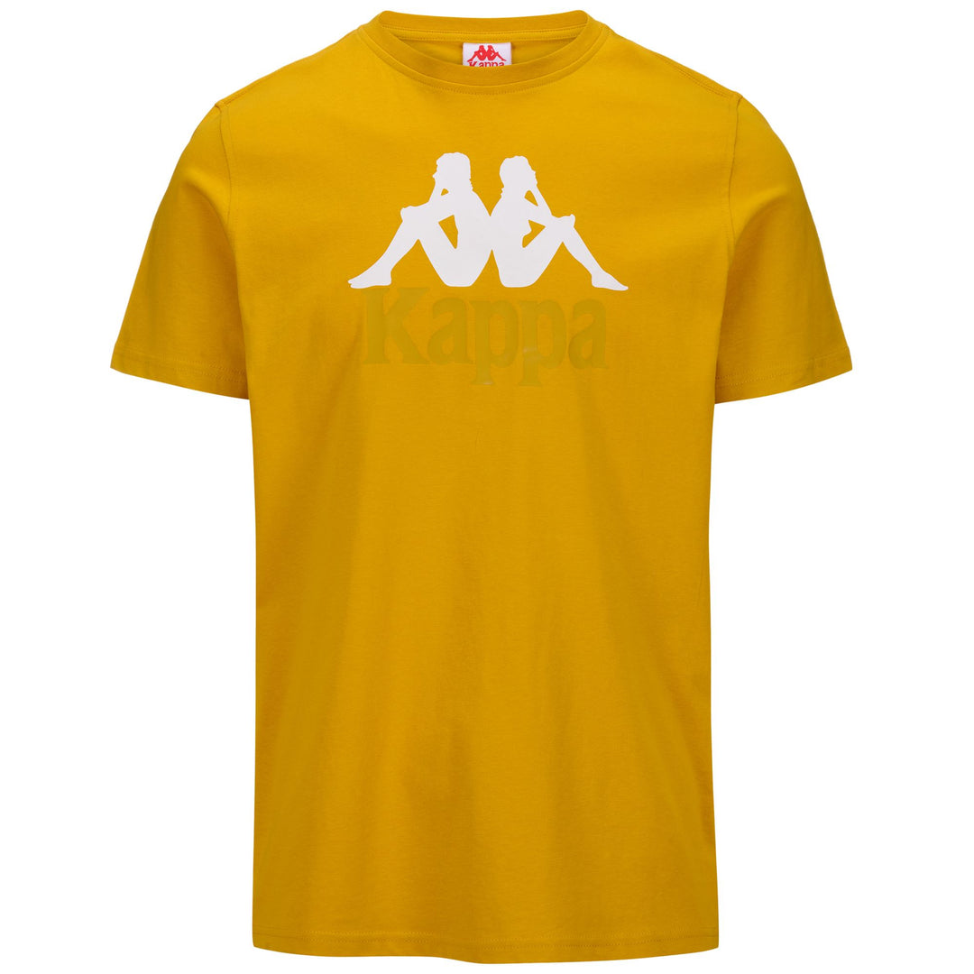 T-ShirtsTop Man AUTHENTIC   ESTESSI T-Shirt YELLOW SUNSET - WHITE BRIGHT Photo (jpg Rgb)			