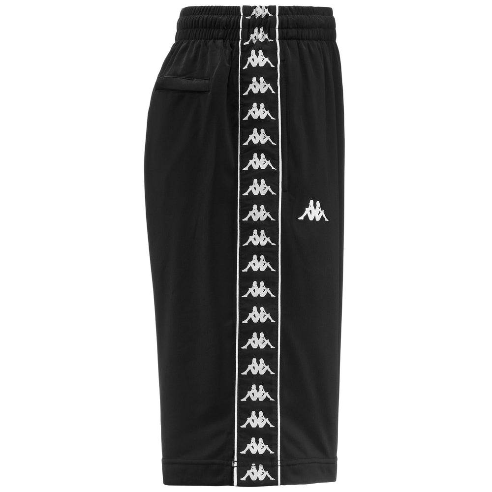 Shorts Man 222 BANDA   TREADWELLZ Sport  Shorts BLACK-BLACK Dressed Front (jpg Rgb)	