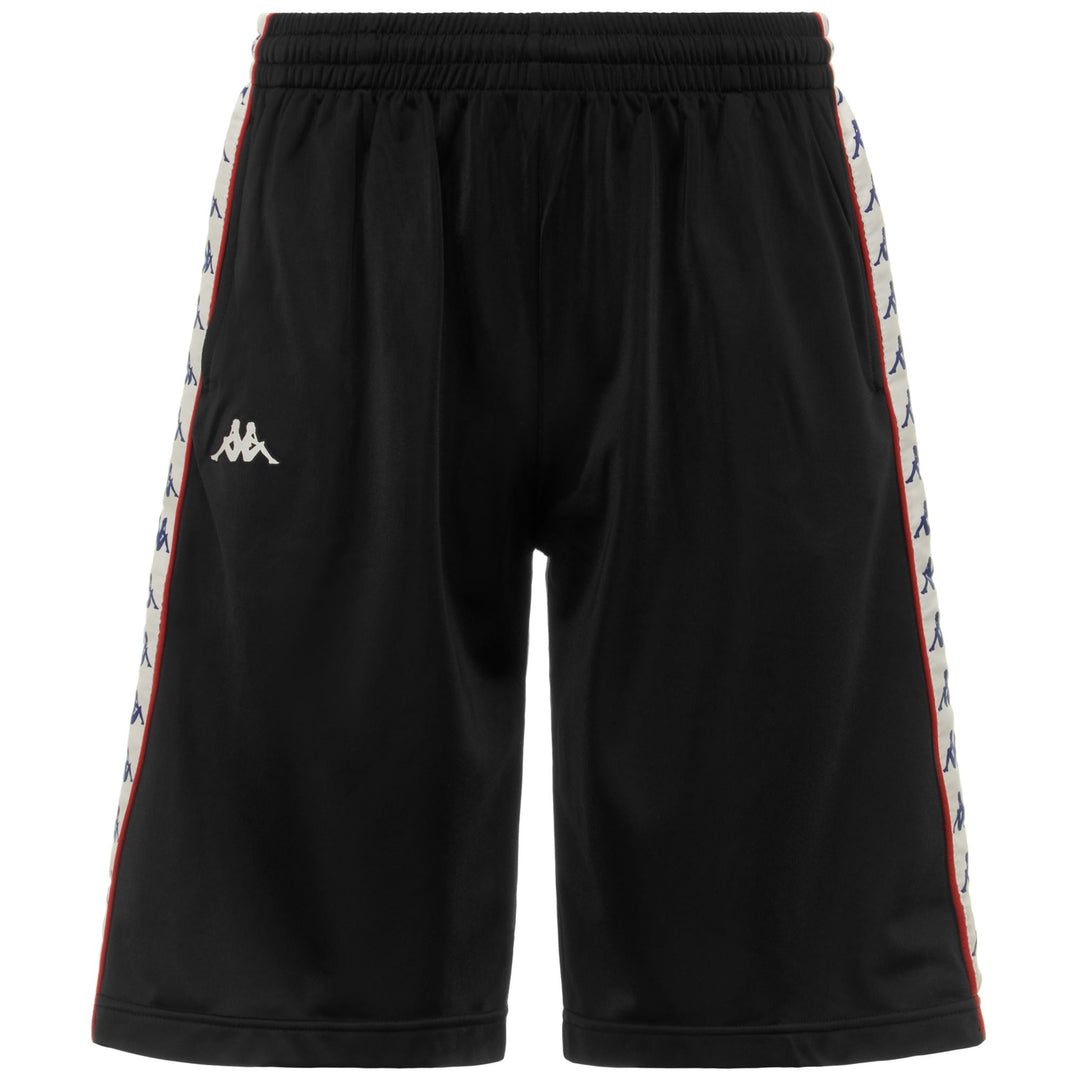 Shorts Man 222 BANDA   TREADWELLZ Sport  Shorts BLACK-WHITE ANTIQUE-RED Photo (jpg Rgb)			