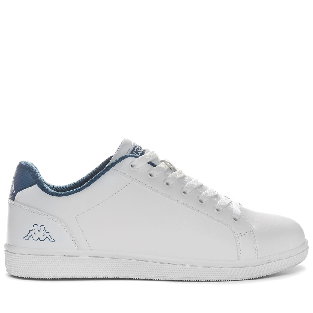 Sneakers Unisex LOGO  GALTER 5 Low Cut WHITE-BLUE DK Photo (jpg Rgb)			