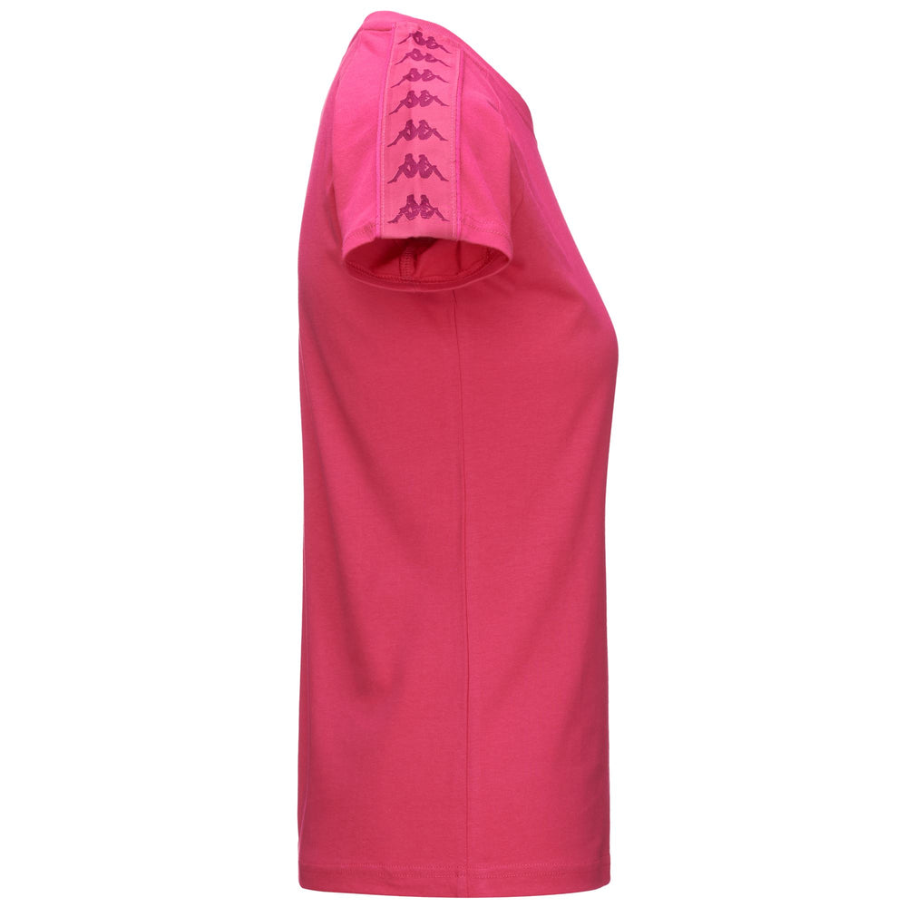 T-ShirtsTop Woman 222 BANDA  APAN T-Shirt FUCHSIA BRIGHT ROSE-FUCHSIA PURPLE Dressed Front (jpg Rgb)	