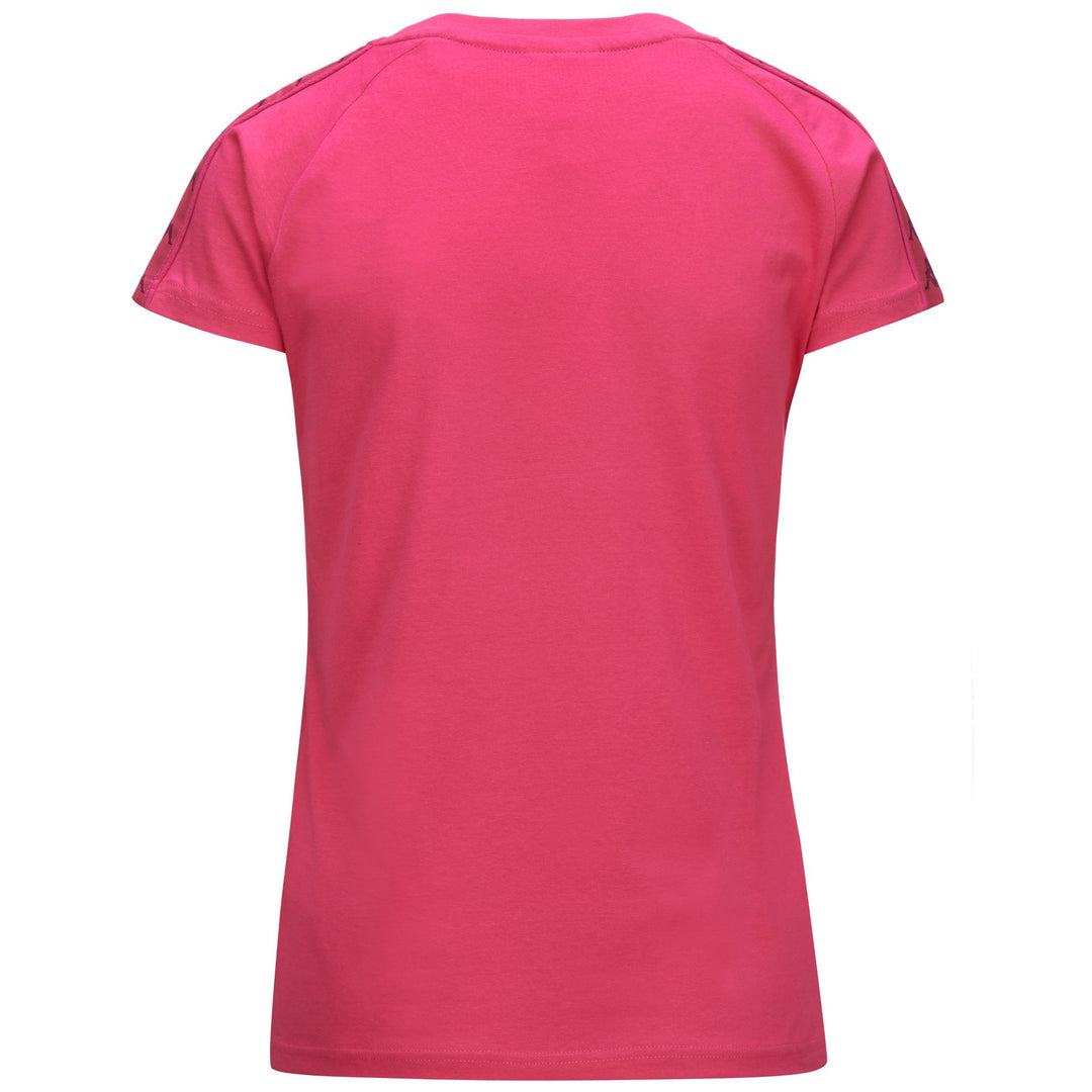 T-ShirtsTop Woman 222 BANDA  APAN T-Shirt FUCHSIA BRIGHT ROSE-FUCHSIA PURPLE Dressed Side (jpg Rgb)		