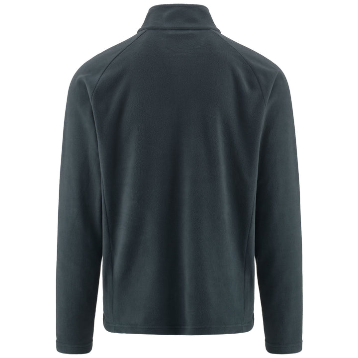 Fleece Unisex 6CENTO 687FZ Jacket GREY ASPHALT-BLACK Dressed Side (jpg Rgb)		