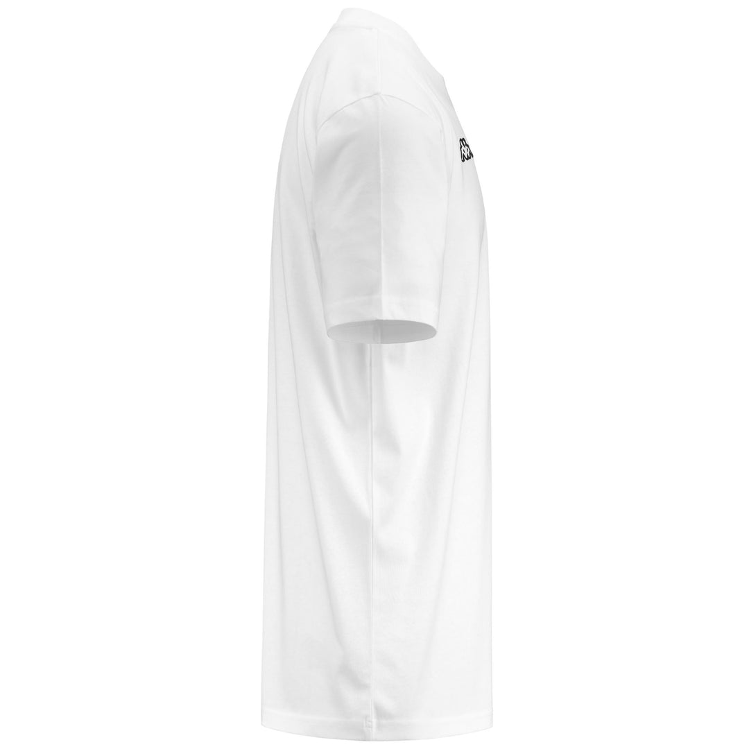 T-ShirtsTop Man LOGO FEDDU T-Shirt WHITE Dressed Front (jpg Rgb)	