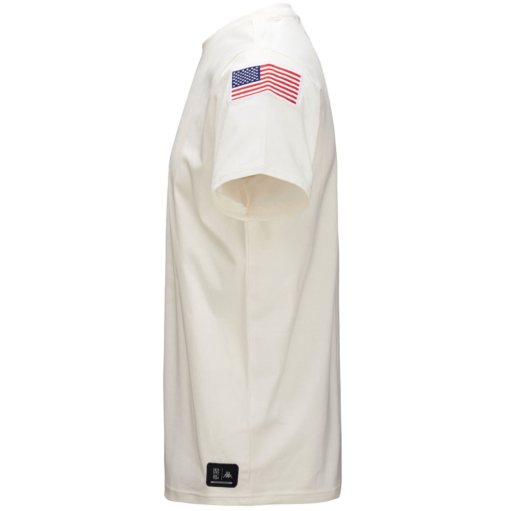 T-ShirtsTop Unisex AYBA2 SKUD US T-Shirt WHITE COCONUT Dressed Front (jpg Rgb)	