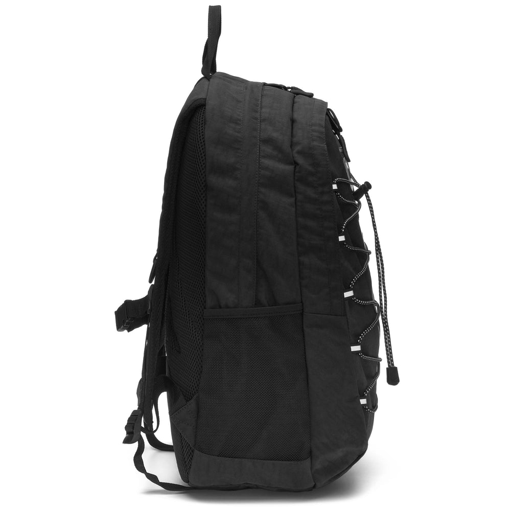 Bags Unisex AUTHENTIC ZAIX Backpack BLACK Dressed Front (jpg Rgb)	