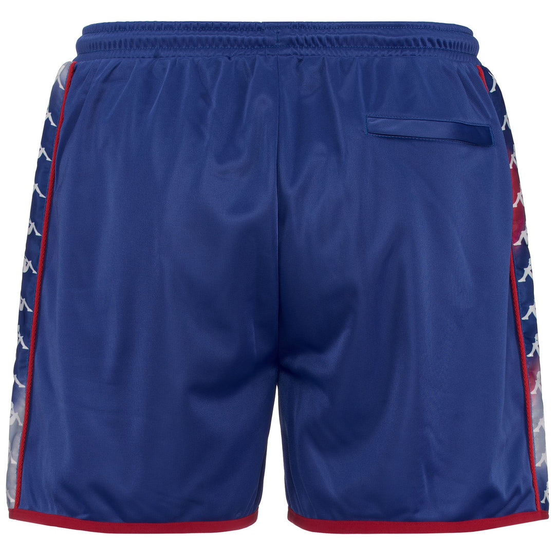 Shorts Man 222 BANDA LOKIGT Sport  Shorts GRAPHIK TAPE BLUE ROYAL-RED-GREY Dressed Side (jpg Rgb)		