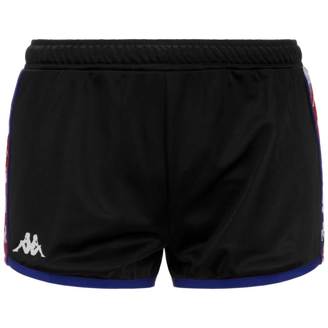 Shorts Woman 222 BANDA LOSILLEGT Sport  Shorts GRAPHIK TAPE BLACK-RED-BLUE ROYAL Photo (jpg Rgb)			