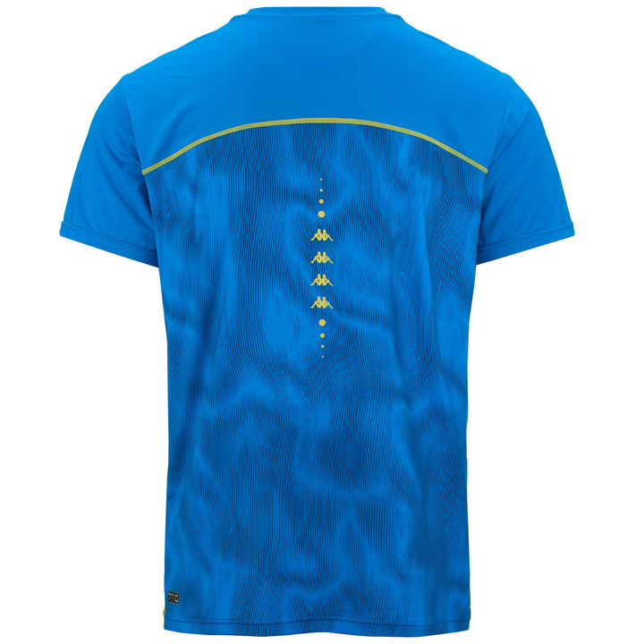Active Jerseys Man KOMBAT FOMO Shirt BLUE SMURF - BLUE MERRY - BLUE PETROL Dressed Side (jpg Rgb)		