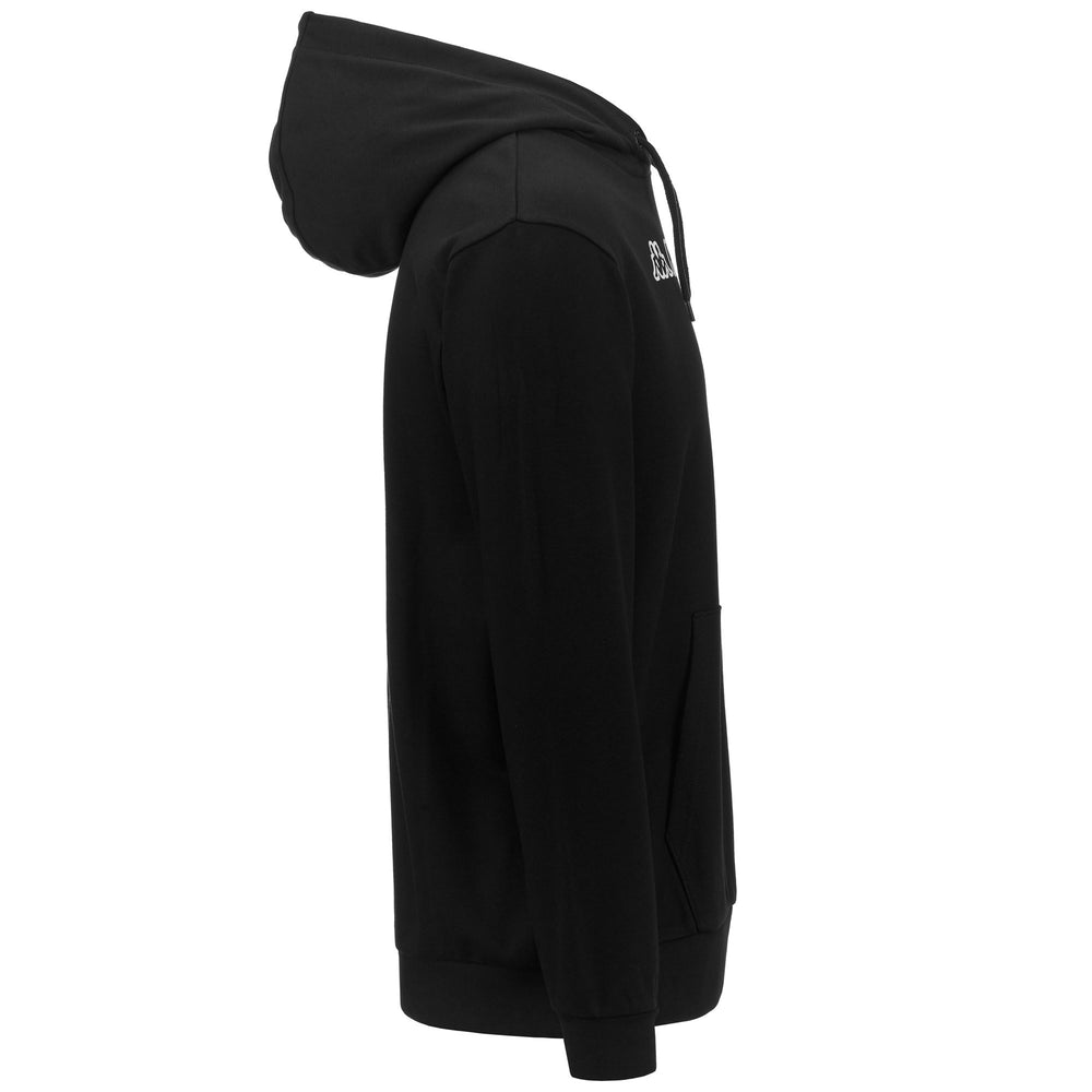 Fleece Man LOGO FEMMO Jumper BLACK Dressed Front (jpg Rgb)	