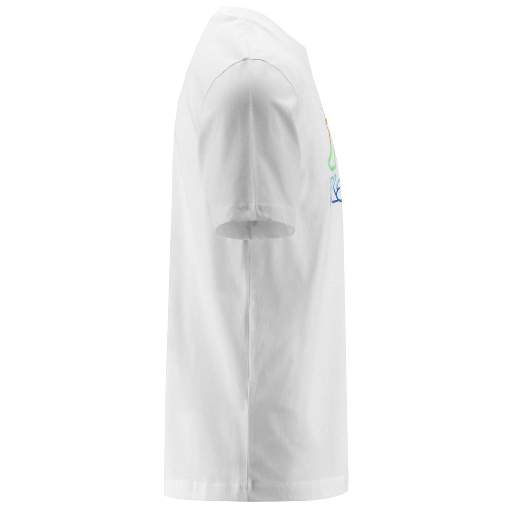 T-ShirtsTop Man LOGO FRIODO T-Shirt WHITE Dressed Front (jpg Rgb)	