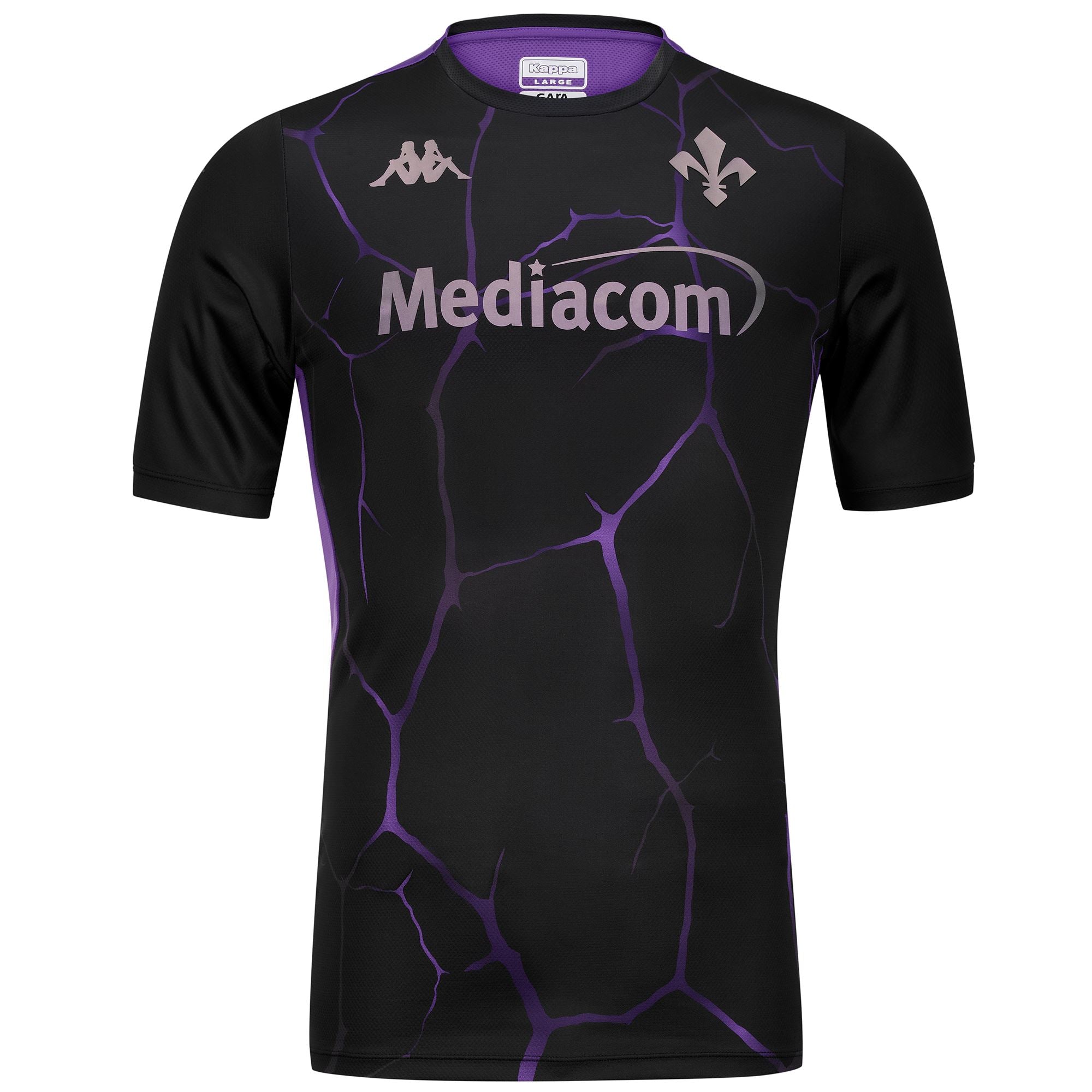 Active Jerseys Man ABOUPRE PRO 8 FIORENTINA Shirt Black-Violet Indigo