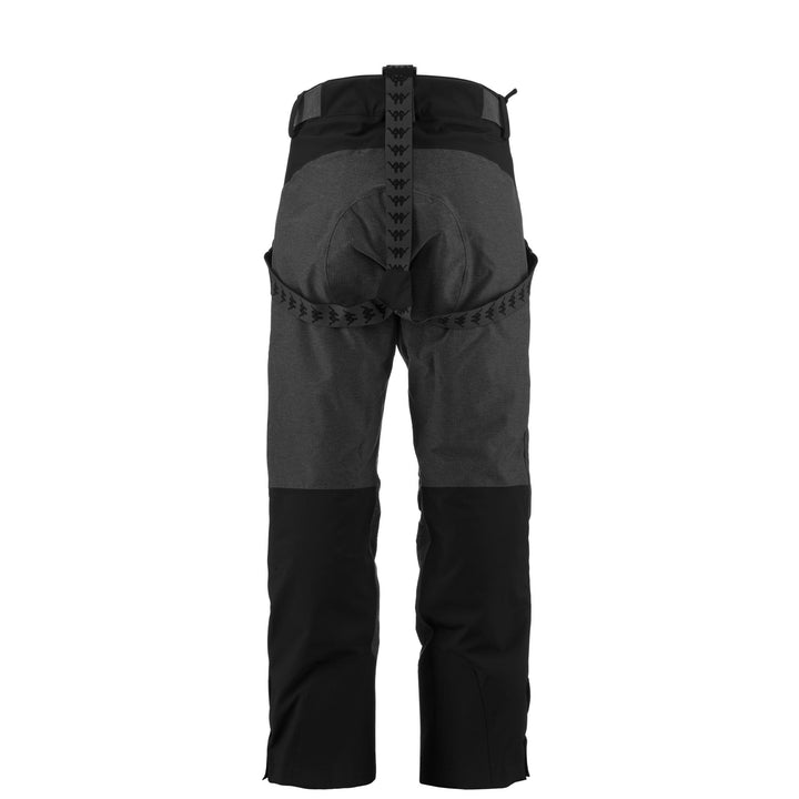 Pants Man 6CENTO 622FZW Sport Trousers BLACK Dressed Side (jpg Rgb)		