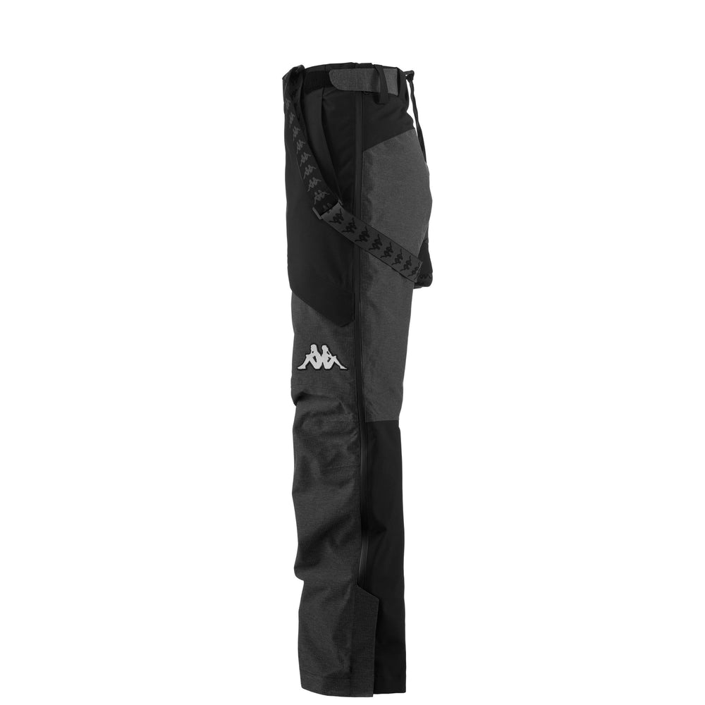 Pants Man 6CENTO 622FZW Sport Trousers BLACK Dressed Front (jpg Rgb)	