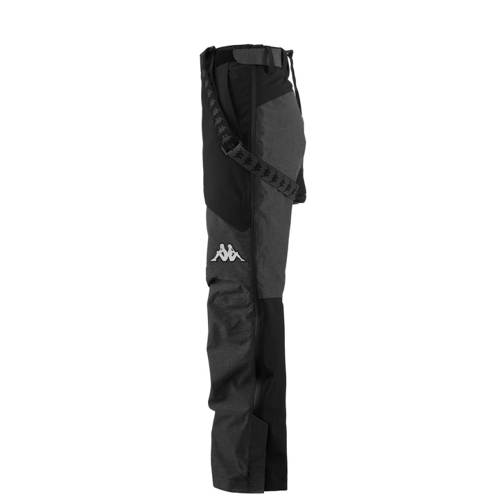 Pants Man 6CENTO 622FZW Sport Trousers BLACK Dressed Front (jpg Rgb)	