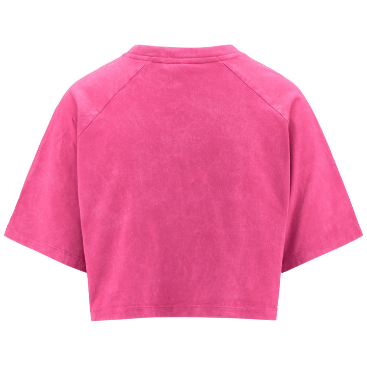 T-ShirtsTop Woman AUTHENTIC PREMIUM LUMY T-Shirt FUCHSIA-FUCHSIA PURPLE Dressed Side (jpg Rgb)		