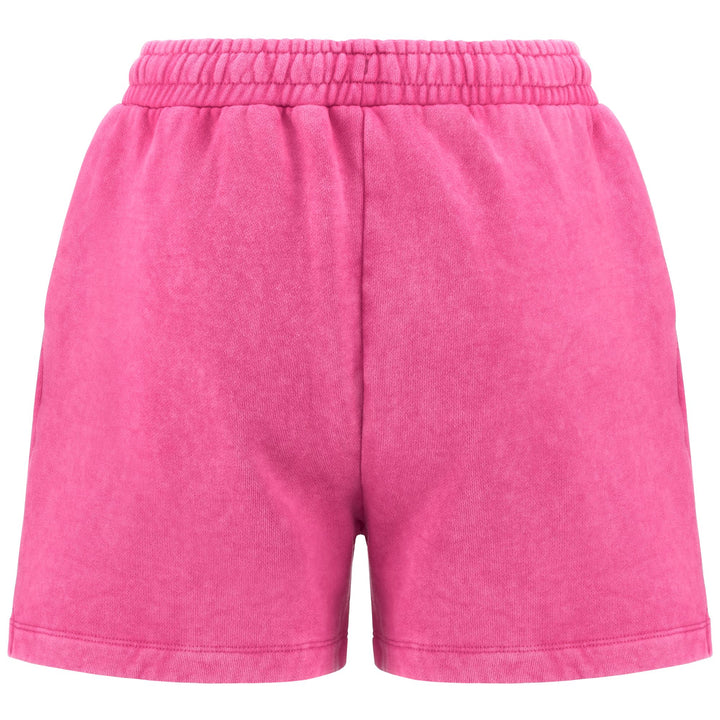 Shorts Woman AUTHENTIC PREMIUM LASS Sport  Shorts FUCHSIA-FUCHSIA PURPLE Dressed Side (jpg Rgb)		
