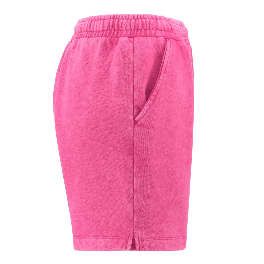 Shorts Woman AUTHENTIC PREMIUM LASS Sport  Shorts FUCHSIA-FUCHSIA PURPLE Dressed Front (jpg Rgb)	