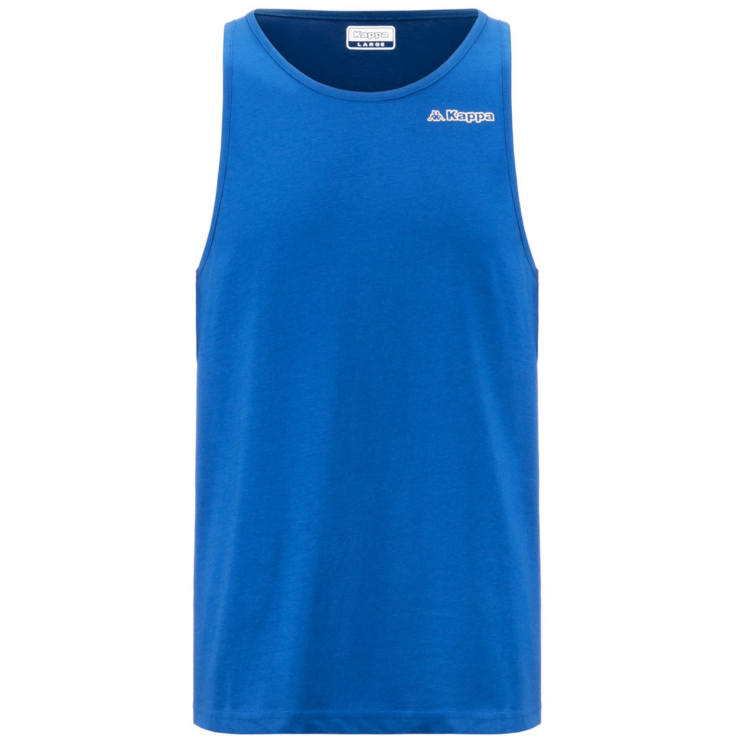 T-ShirtsTop Man LOGO FEVO Tank BLUE CLASSIC Photo (jpg Rgb)			