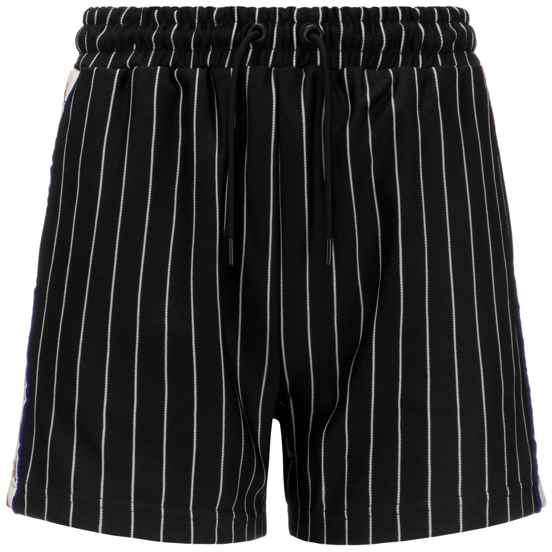 Shorts Woman 222 BANDA LORA Sport  Shorts BLACK-WHITE ANTIQUE-BLUE ROYAL Photo (jpg Rgb)			