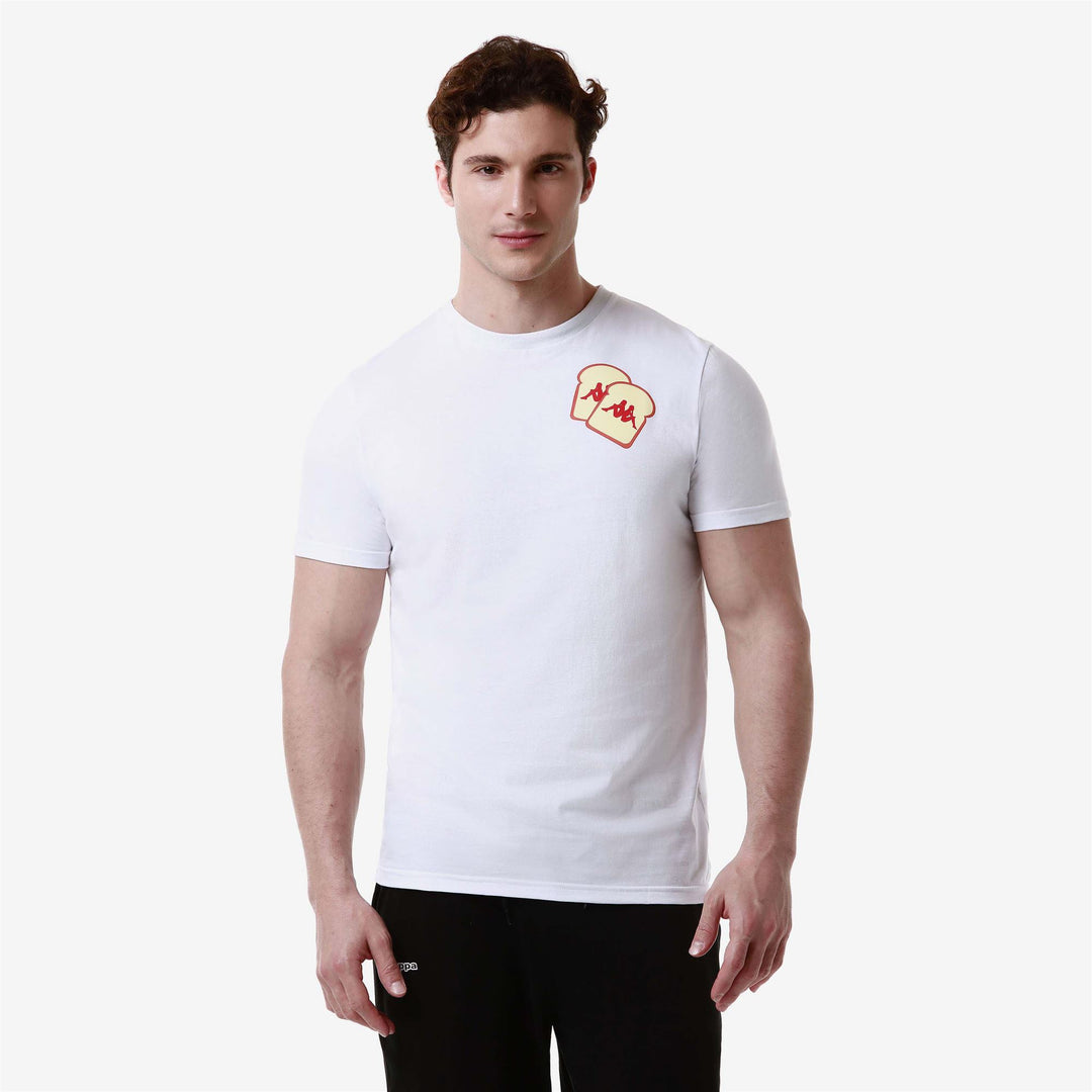 T-ShirtsTop Man AUTHENTIC GRAPHIK LENNOX T-Shirt WHITE Detail (jpg Rgb)			