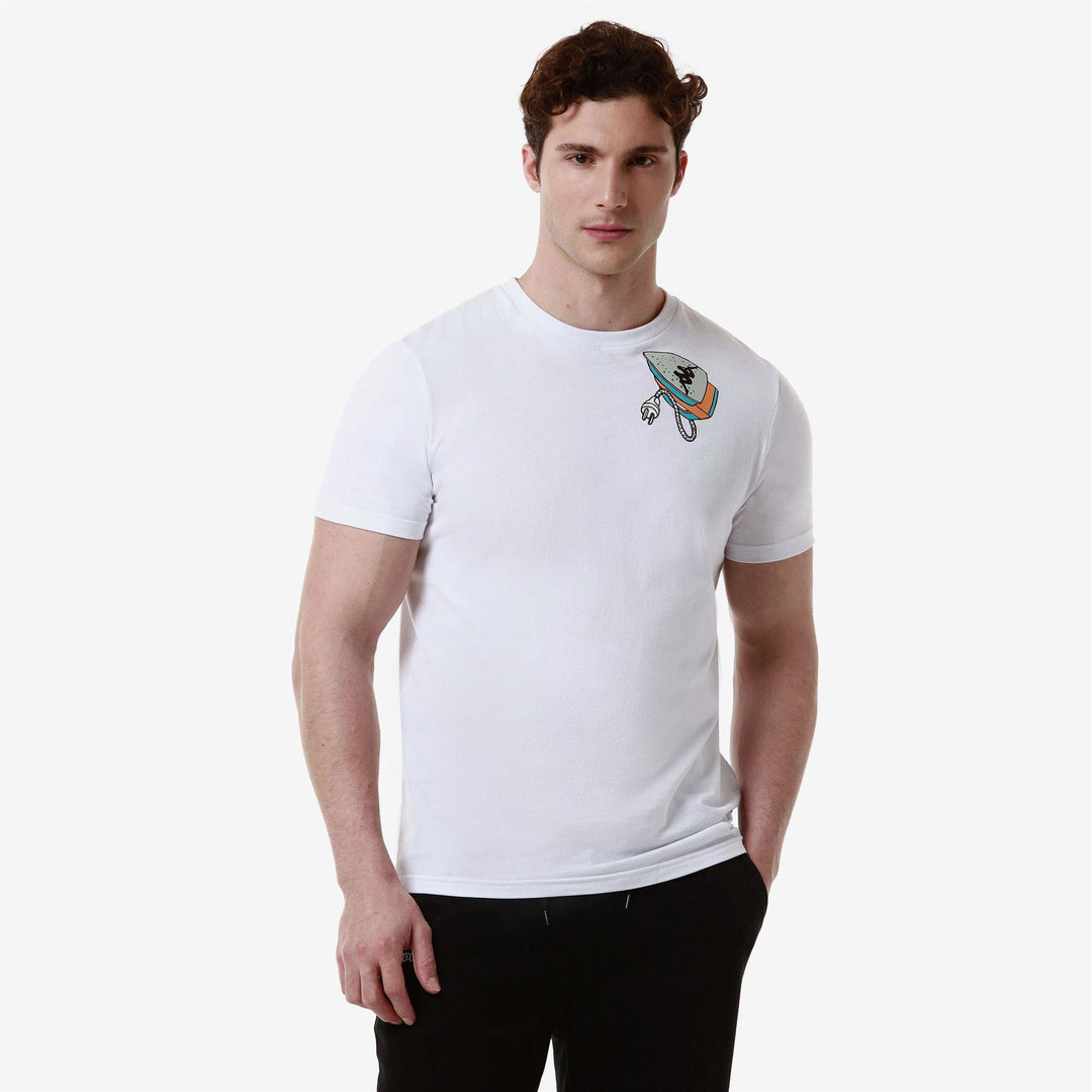 T-ShirtsTop Man AUTHENTIC GRAPHIK LLOYD T-Shirt WHITE Detail (jpg Rgb)			