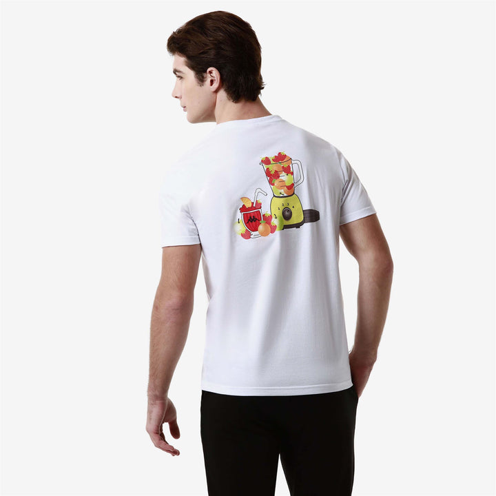 T-ShirtsTop Man AUTHENTIC GRAPHIK LEUGENE T-Shirt WHITE Detail Double				