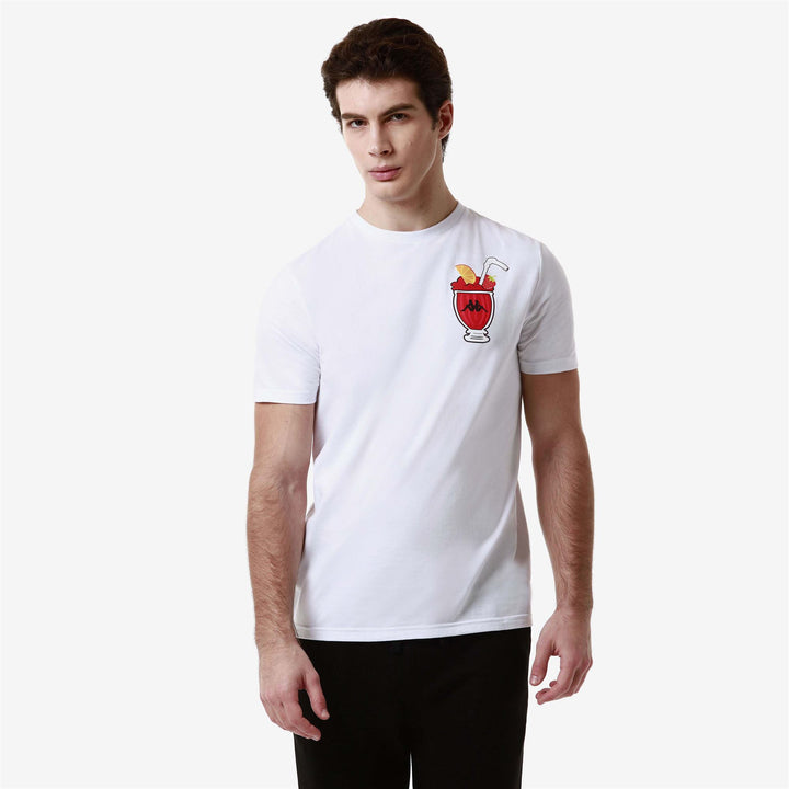 T-ShirtsTop Man AUTHENTIC GRAPHIK LEUGENE T-Shirt WHITE Detail (jpg Rgb)			