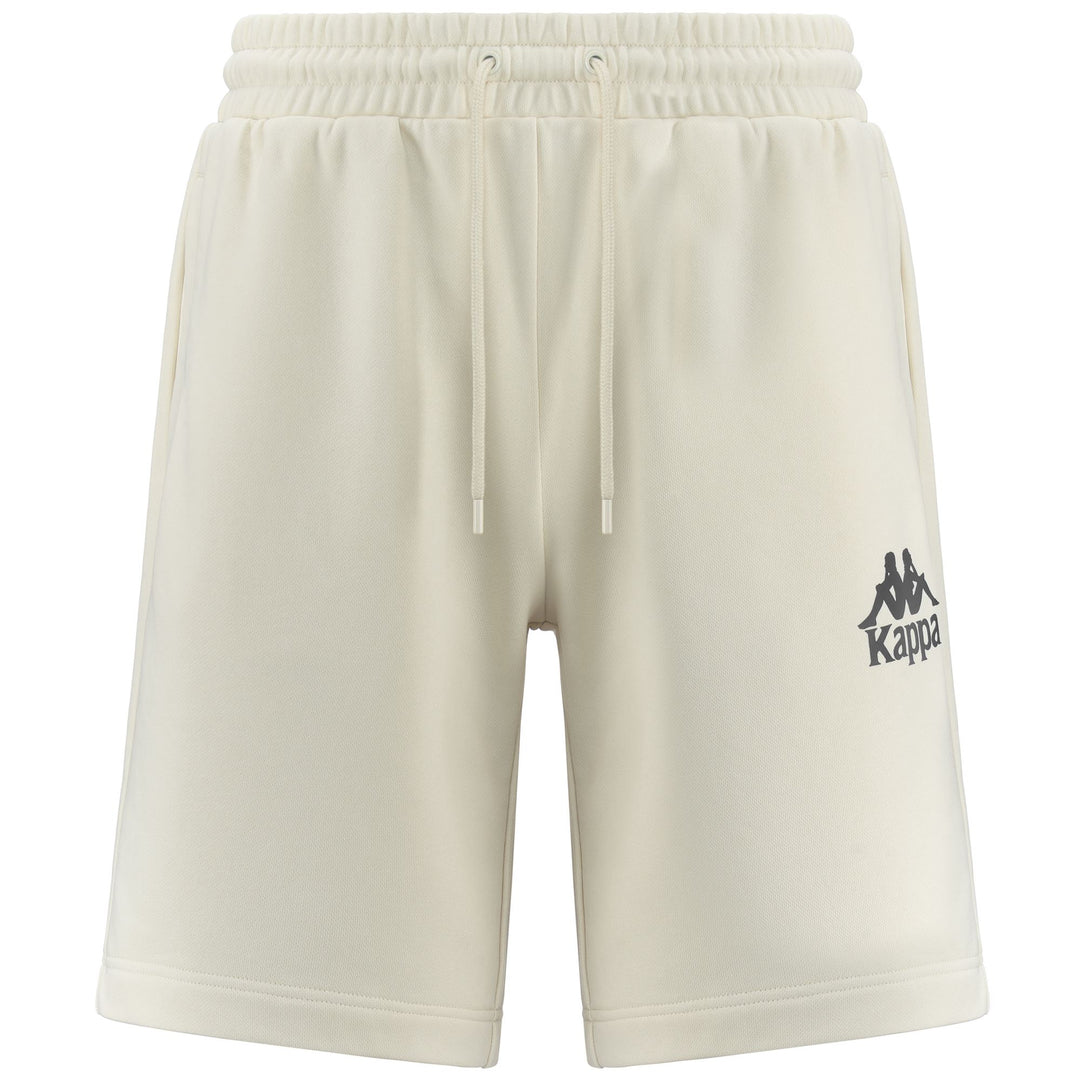 Shorts Man AUTHENTIC UPPSALA 2 Sport  Shorts WHITE ANTIQUE - GREY ANTHRACITE Photo (jpg Rgb)			