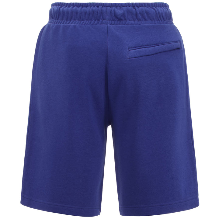 Shorts Man AUTHENTIC UPPSALA 2 Sport  Shorts BLUE ROYAL-WHITE ANTIQUE Dressed Side (jpg Rgb)		