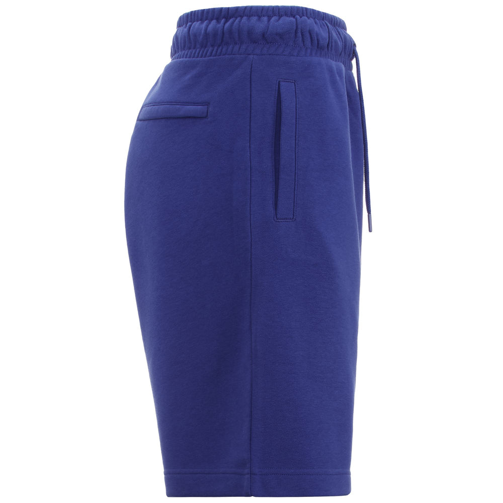 Shorts Man AUTHENTIC UPPSALA 2 Sport  Shorts BLUE ROYAL-WHITE ANTIQUE Dressed Front (jpg Rgb)	
