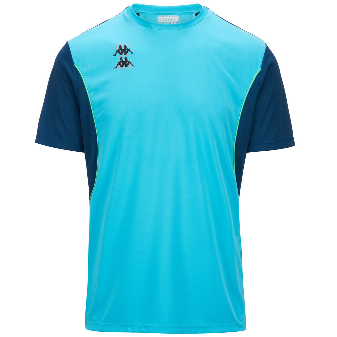 Active Jerseys Man KOMBAT PADEL FAGUS Shirt TURQUOISE CURACAO - BLUE LEGION Photo (jpg Rgb)			