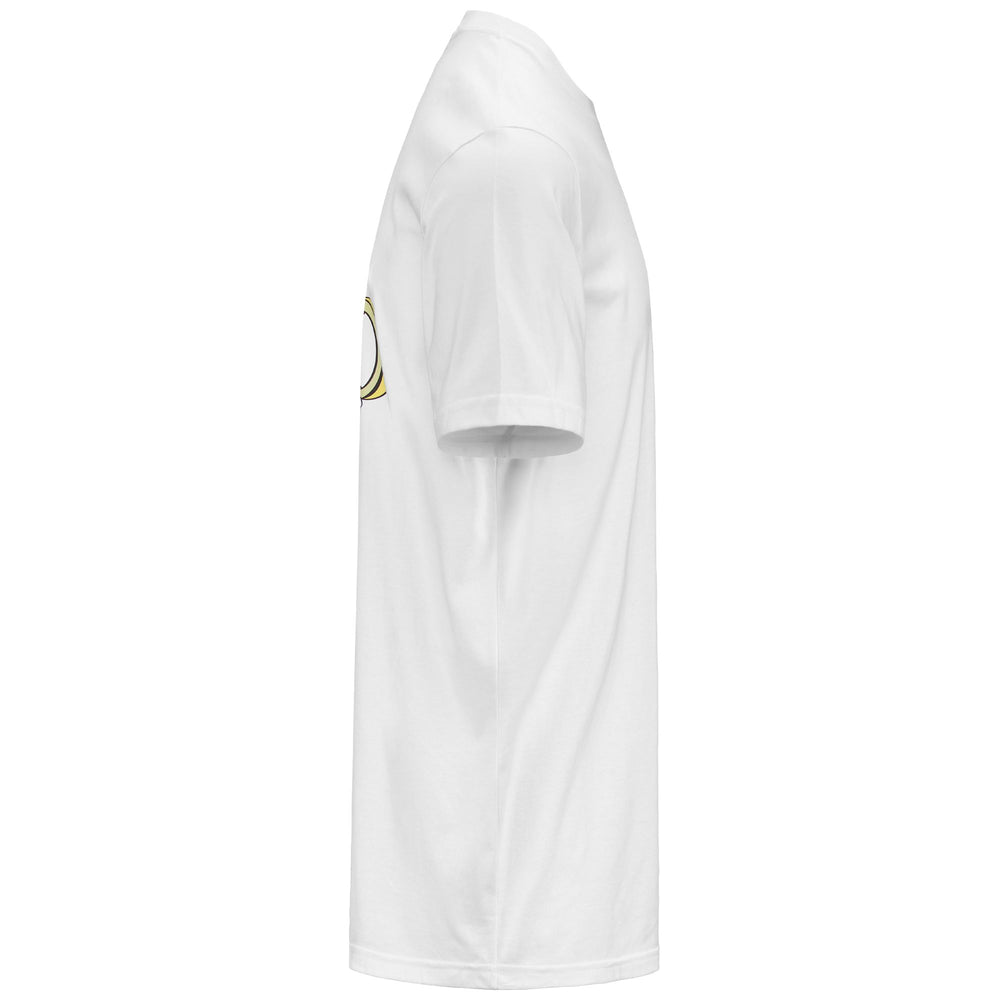 T-ShirtsTop Man AUTHENTIC GRAPHIK LOURAIN T-Shirt WHITE Dressed Front (jpg Rgb)	