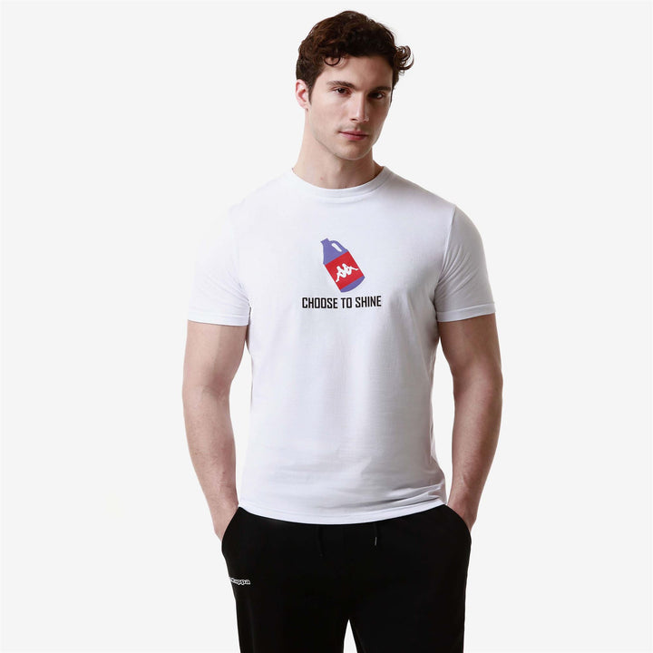 T-ShirtsTop Man AUTHENTIC GRAPHIK LOURAIN T-Shirt WHITE Detail (jpg Rgb)			