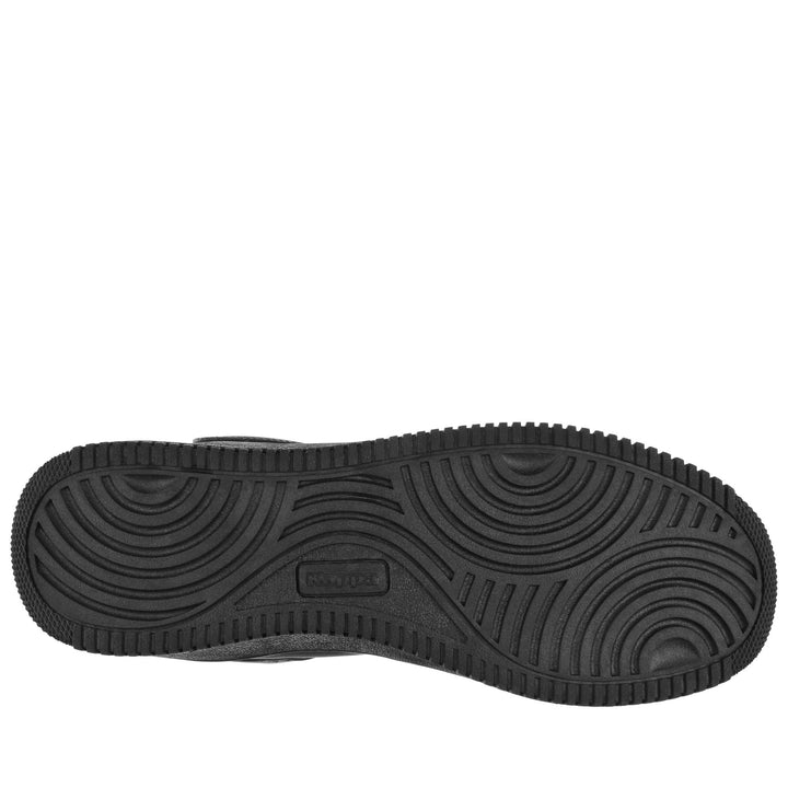 Sneakers Unisex LOGO MASERTA MD V Mid Cut BLACK Dressed Front (jpg Rgb)	