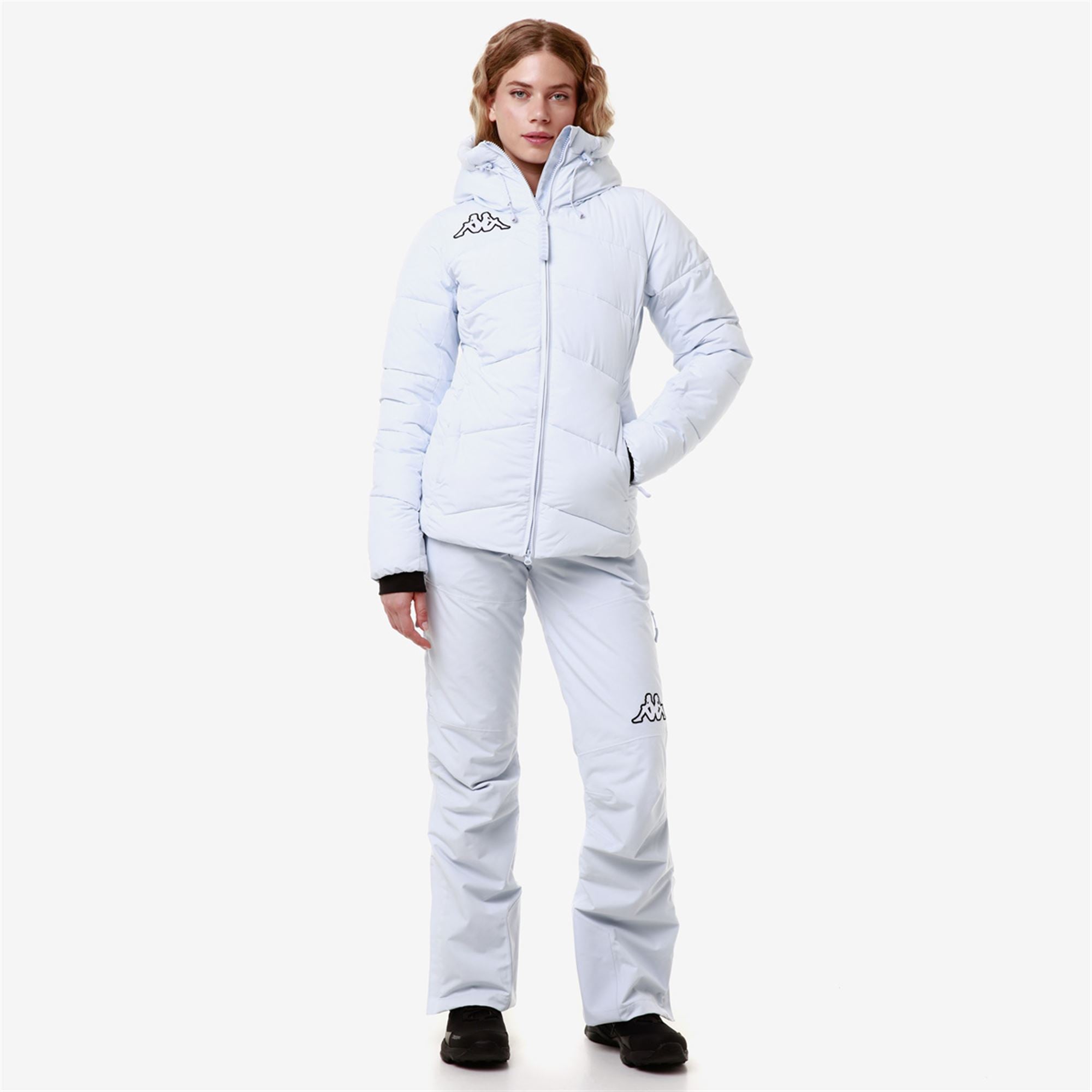 Jackets Donna 6CENTO 668 Medio AZURE WATER BLACK