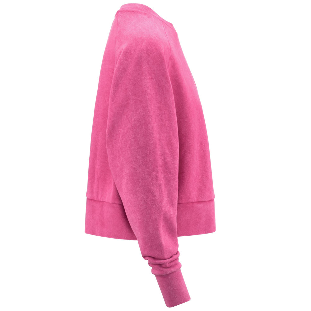 Fleece Woman AUTHENTIC PREMIUM LYTA Jumper FUCHSIA-FUCHSIA PURPLE Dressed Front (jpg Rgb)	