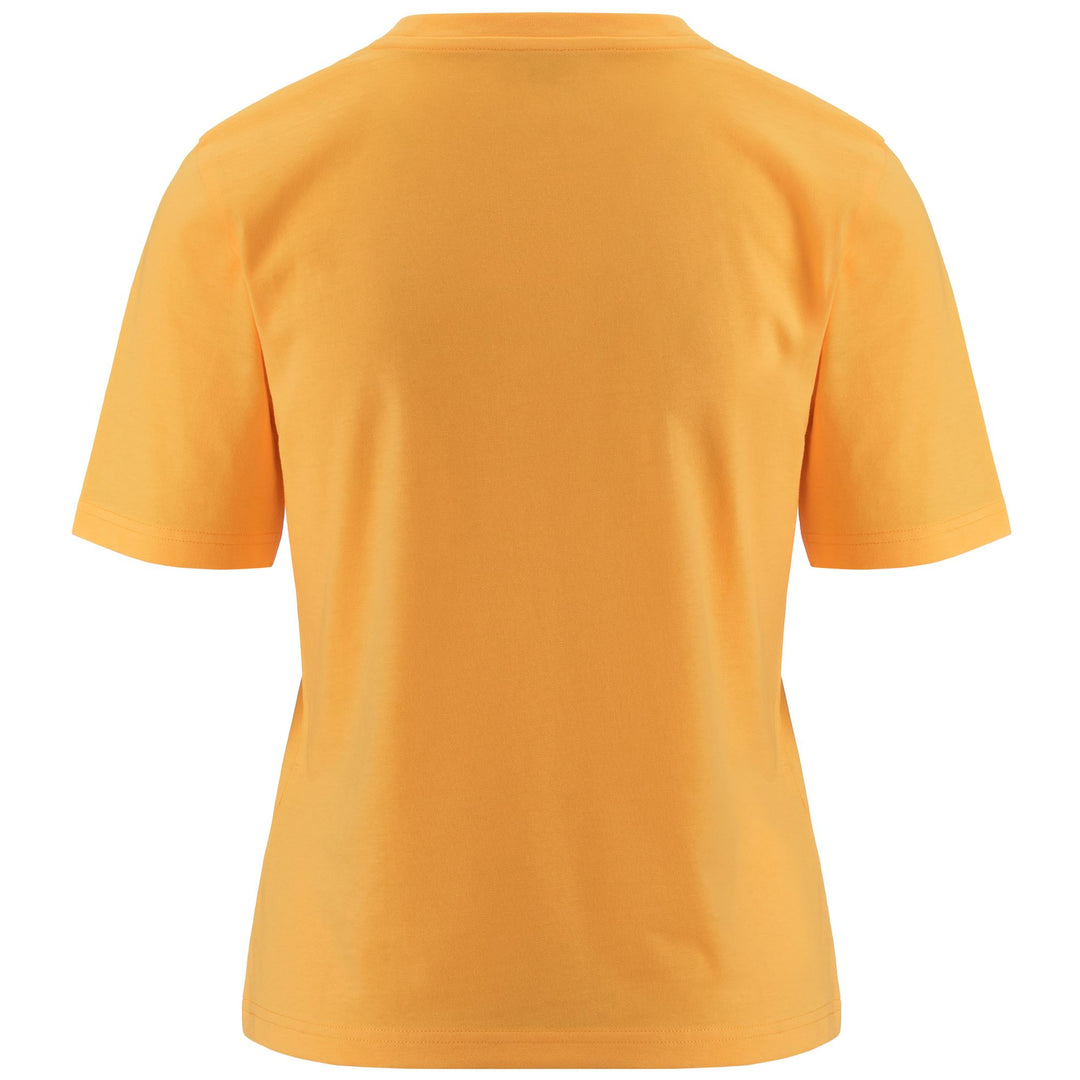 T-ShirtsTop Woman LOGO FIORA T-Shirt YELLOW SOLAR Dressed Side (jpg Rgb)		