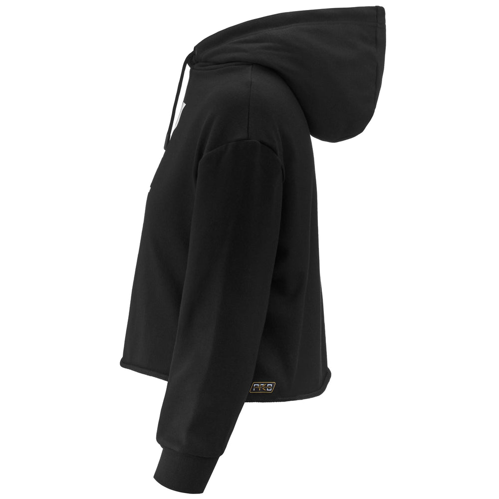 Fleece Woman KOMBAT WKT EREGOLA Jumper BLACK Dressed Front (jpg Rgb)	