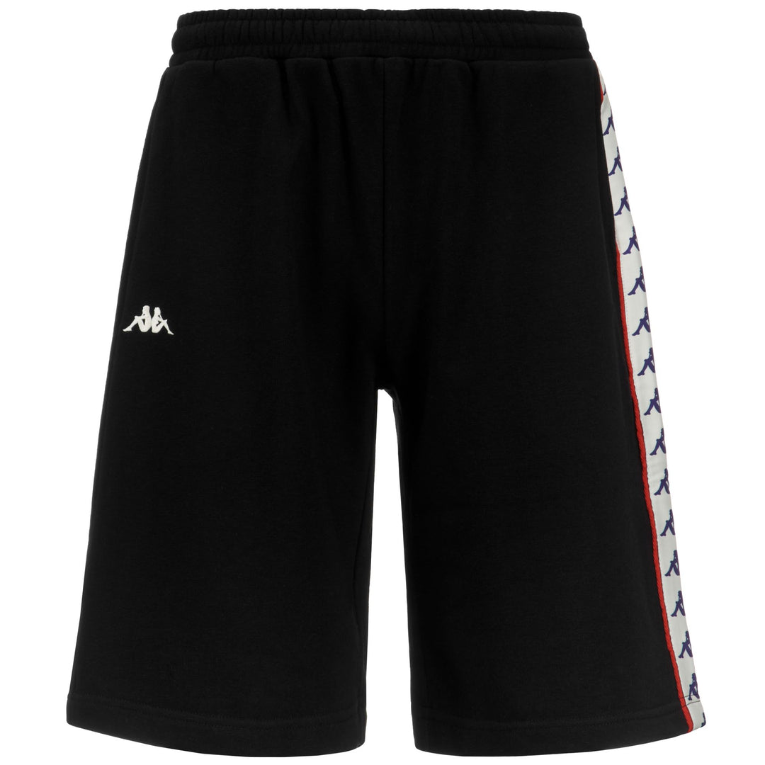 Shorts Man 222 BANDA SURRO Sport  Shorts BLACK-WHITE ANTIQUE-RED Photo (jpg Rgb)			