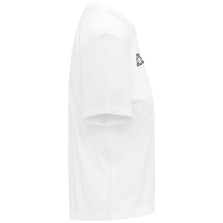 T-ShirtsTop Woman LOGO FREGA T-Shirt WHITE Dressed Front (jpg Rgb)	