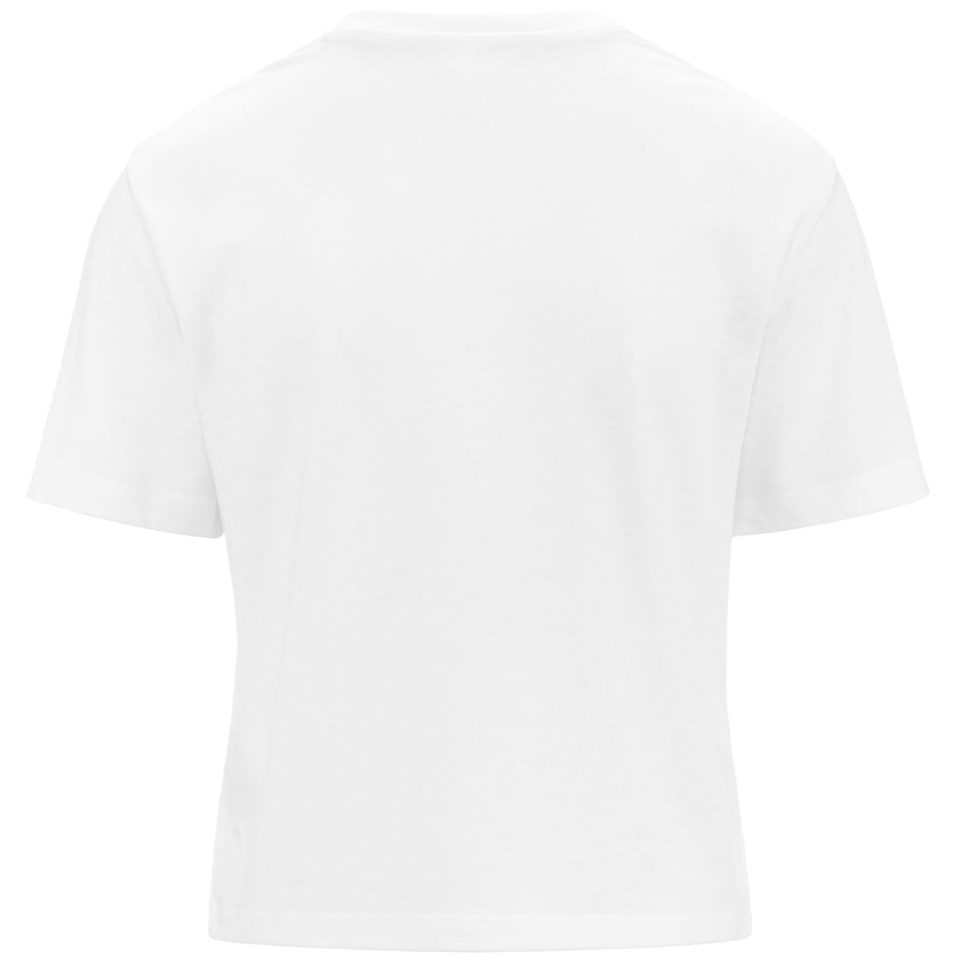 T-ShirtsTop Woman LOGO FREGA T-Shirt WHITE Dressed Side (jpg Rgb)		